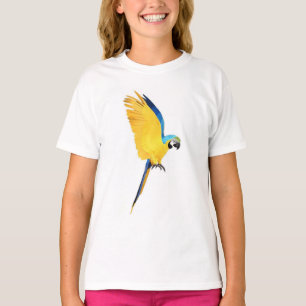 Camisas de pássaro design para mulheres.