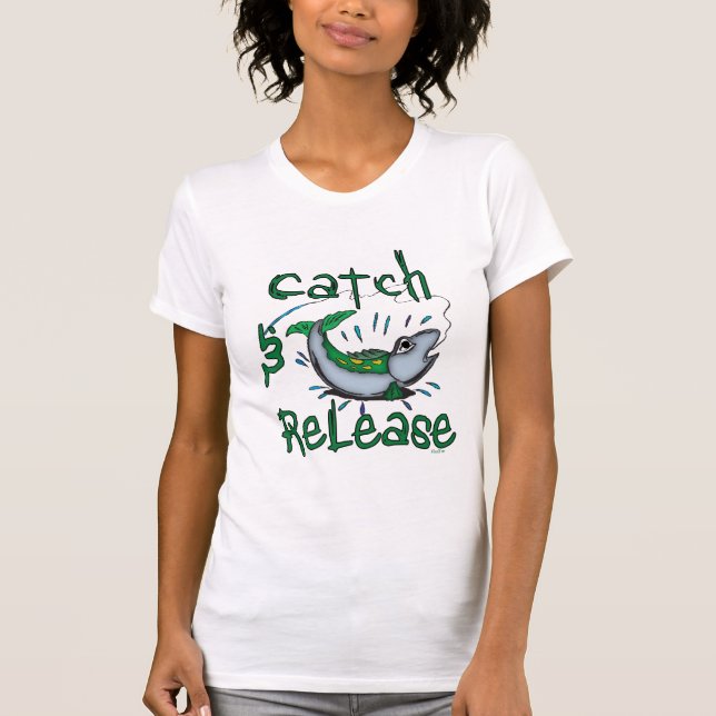 Camisas de pesca de captura e de saída (Frente)