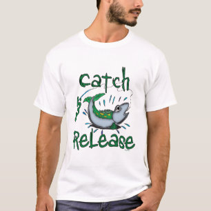 Camisas de pesca de captura e de saída