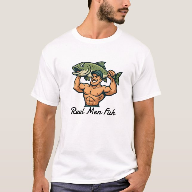 Camisas de pesca engraçadas para homens (Frente)