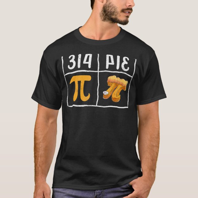 Camisas De Professores De Matemática Pi Day, Símbo (Frente)