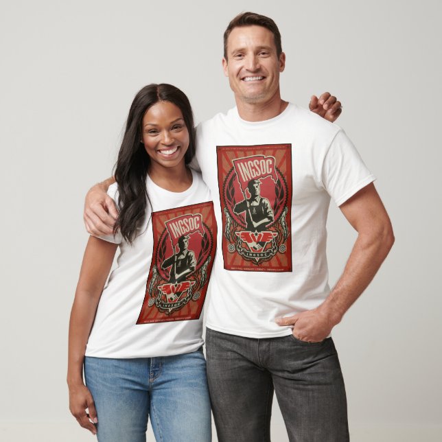 Camisas de Propaganda INGSOC GoodThink 1984 (Unissex)