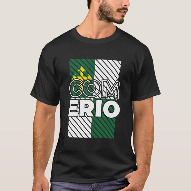 Camisas De Puerto Rico Hecho En Comerio (Frente)