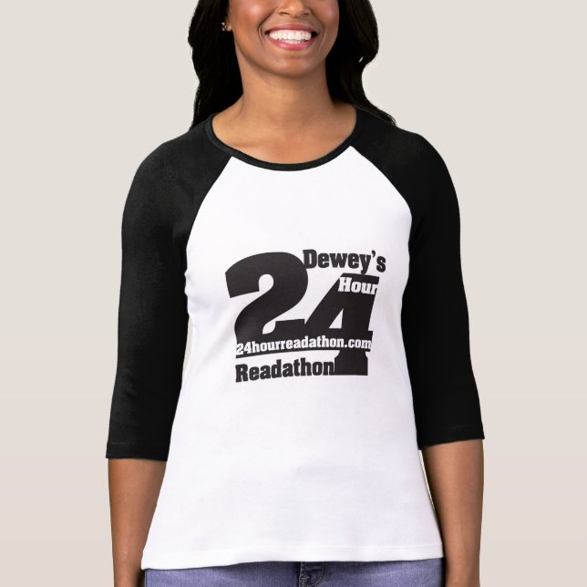 Camisas de Readathon da hora de Dewey 24 (Frente)