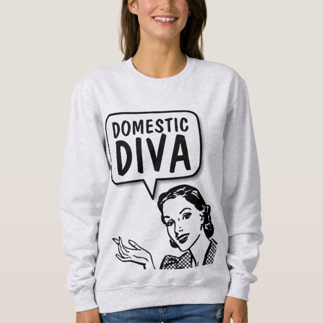 CAMISAS DE RETRO DOMÉSTICO DIVA RETRO DE CASA (Frente)