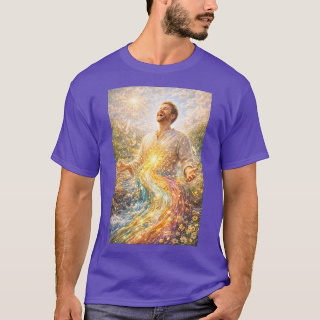 Camisas de Rios de água viva fluindo (Frente)