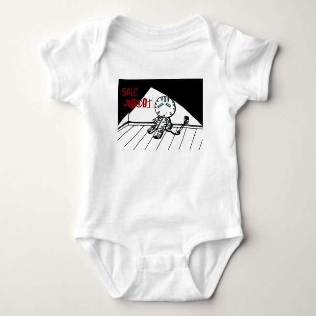 Camisas de robô triste (Frente)