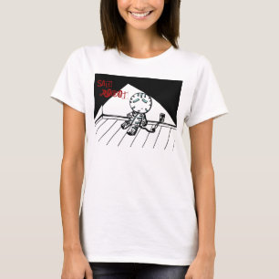 Camisas de robô triste