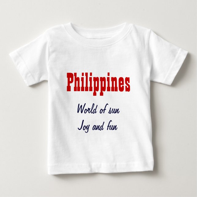 Camisas de slogan nas Filipinas (Frente)