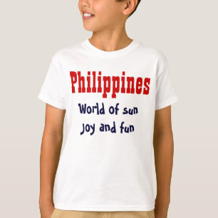 Camisas de slogan nas Filipinas