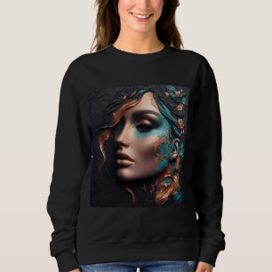 Camisas de suor femininas Expressão 22