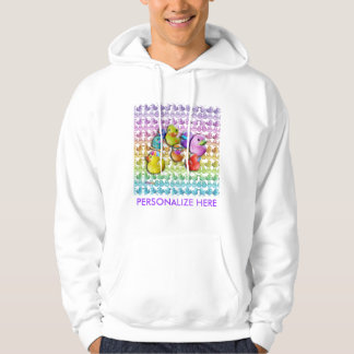 Camisas de suor - pop art Ducky de borracha dos