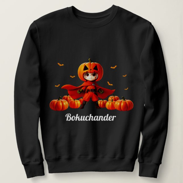 Camisas De Sweatshirts Das Mulheres Bokuchander (ボ (Frente do Design)