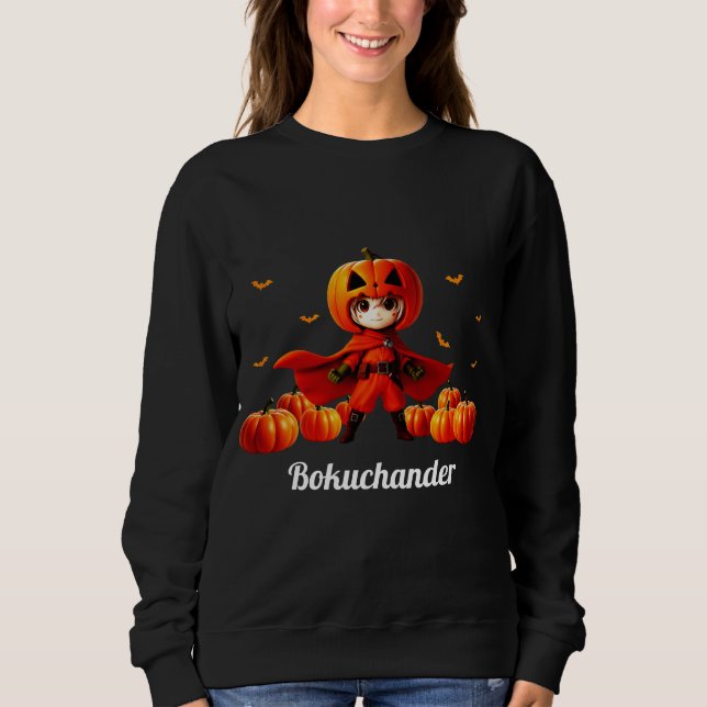 Camisas De Sweatshirts Das Mulheres Bokuchander (ボ (Frente)