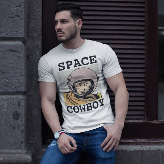 CAMISAS DE T-SHIRTS ENGRAÇADAS DE HOMENS DE COWBOY (Criador carregado)
