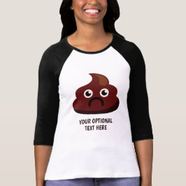 Camisas de texto personalizadas e jaquetas do POOP
