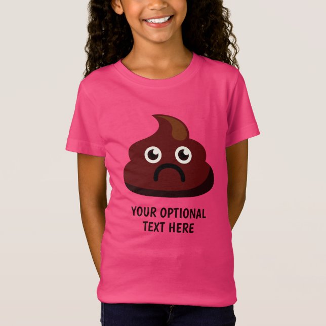 Camisas de texto personalizadas e jaquetas do POOP (Frente)