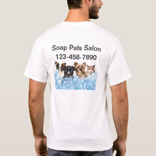 Camisas de Trabalho do Funcionarios Pet Salon