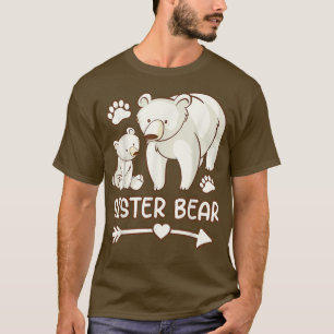 camisas de urso irmãs, camisa de urso irmã para mu