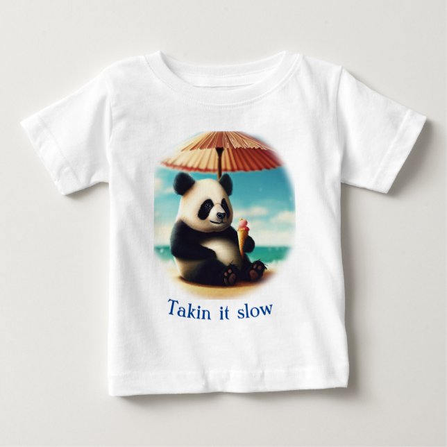 Camisas de urso Panda (Frente)