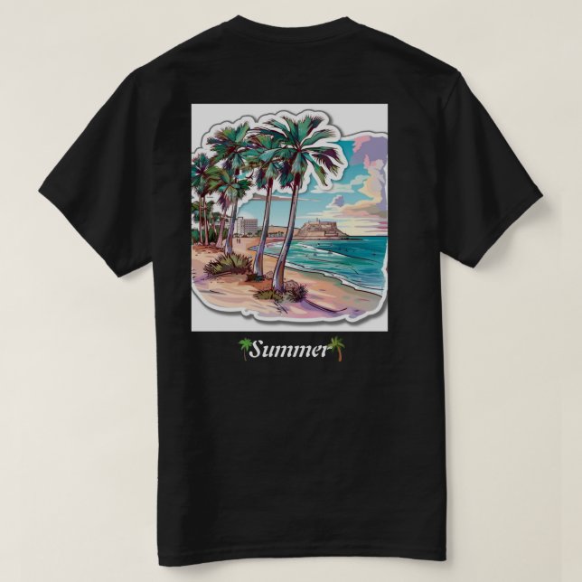 Camisas de verão  (Verso do Design)