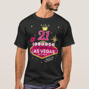 Camisas de Viagem Meninas de Las Vegas 2022, Vegas