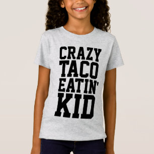 CAMISAS DIVERTIDAS PARA CRIANÇAS COMILÃS DE TACO D