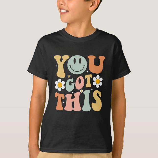 Camisas Divertidas para o Dia do Teste para Profes (Frente)