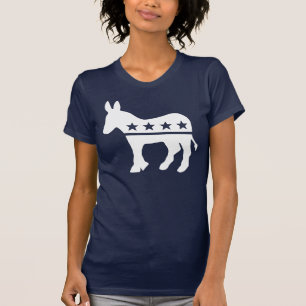 Camisas do asno de Democrata