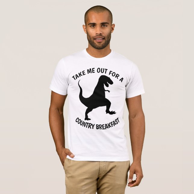 Camisas do CAFÉ da MANHÃ, Engraçadas (Frente Completa)