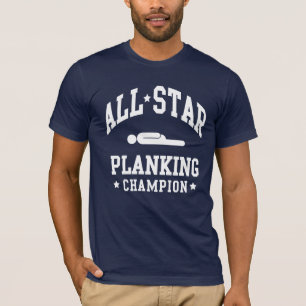 Camisas do campeão T do Planking de All Star