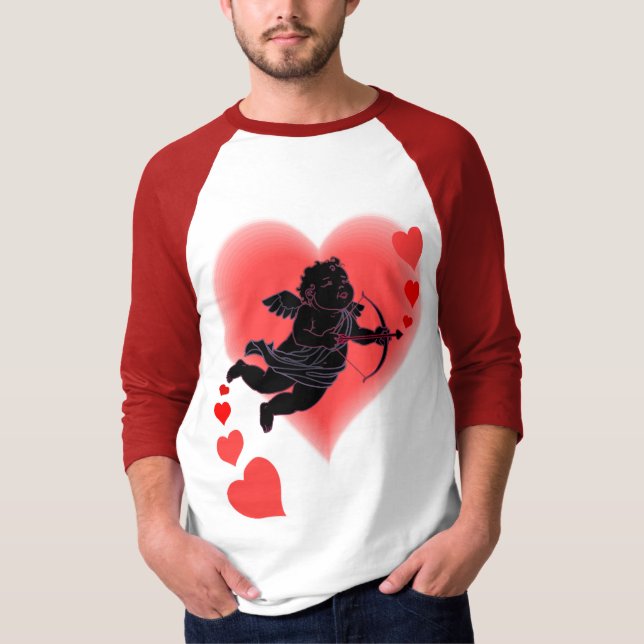 Camisas do Cupido do Dia dos Namorados (Frente)