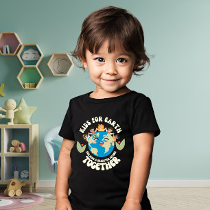 Camisas do Dia da Terra   Crianças Para Camiseiros
