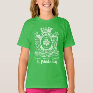 Camisas do dia de St Patrick celta da crista do