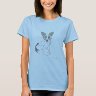 Camisas do esboço de Papillon