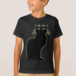 Camisas do gato do gato do capuz