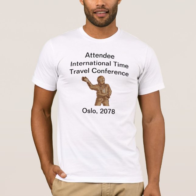 Camisas do geek T: "O viajante " (Frente)