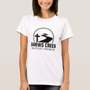 Camisas do logotipo preto do Shaw