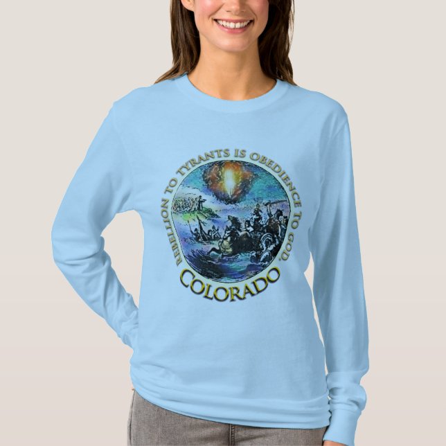 Camisas do Partido do Tea do Colorado (Frente)