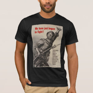 Camisas do poster da guerra do vintage