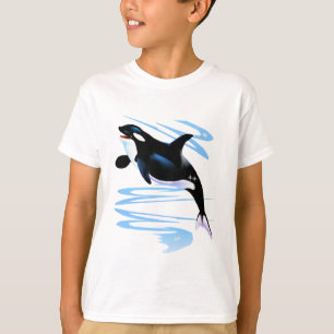Camisas do respingo da orca