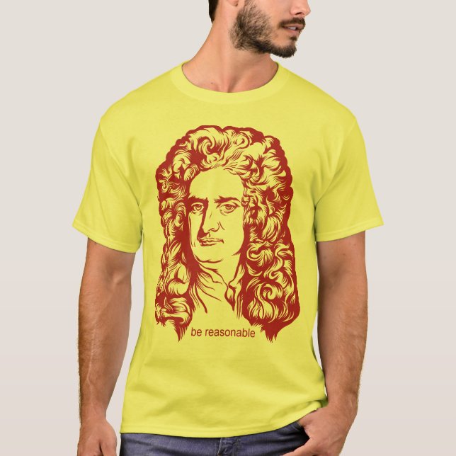 Camisas do senhor Isaac Newton (Frente)
