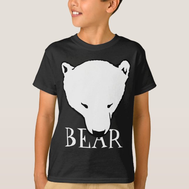 Camisas do urso do bebê do miúdo do t-shirt da (Frente)