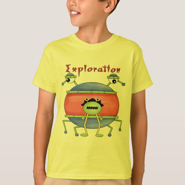 Camisas dos meninos T e presentes estrangeiros dos (Frente)