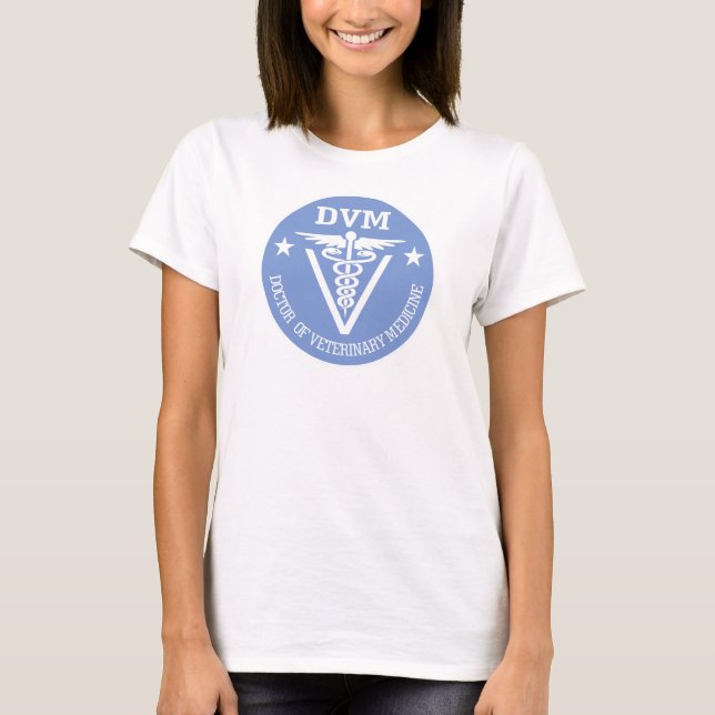 Camisas DVM Caduceus" (Frente)