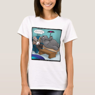 Camisas e Blusas Engraçadas de Elefante em Terapia