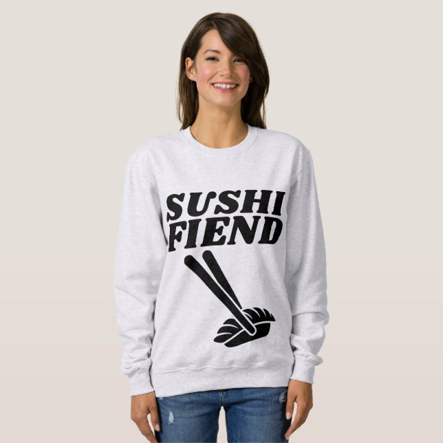 Camisas e camisas de camisola SUSHI FIEND (Frente Completa)