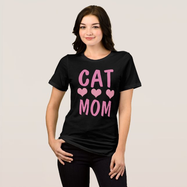 Camisas e camisas MOM CAT (Frente Completa)
