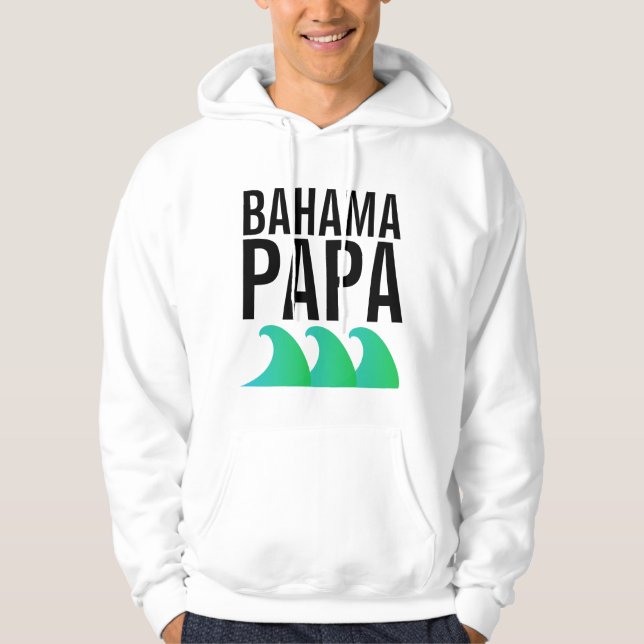 Camisas e capuzes do BAHAMA PAPA (Frente)