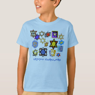 CAMISAS E HOODIOS FELIZES DE RAPAZES CHANUKAH - JU